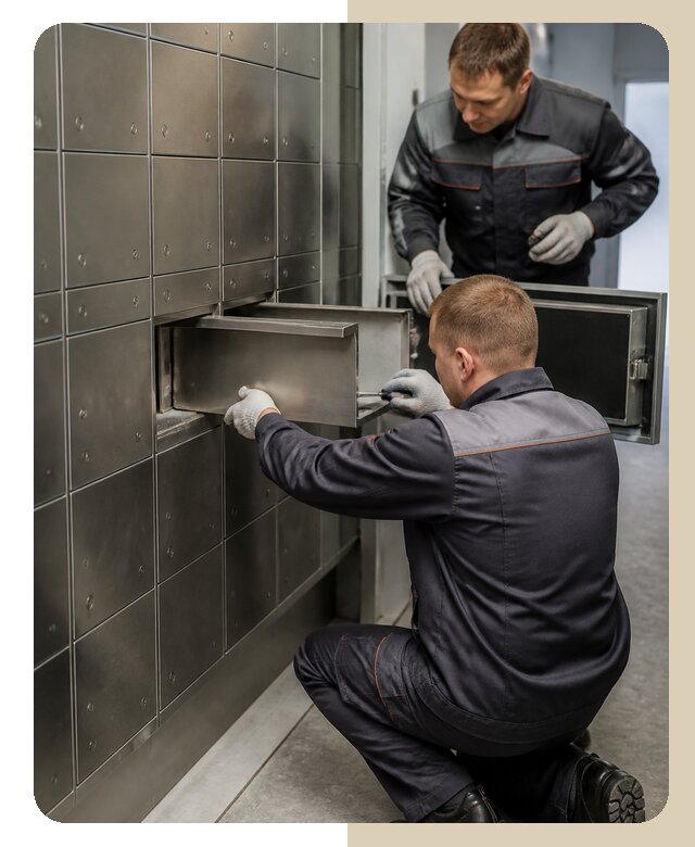 Монтаж депозитной ячейки в Инте по цене от 6592 р. | ДвериЛегко-Инт
